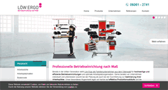 Desktop Screenshot of loew-ergo.de